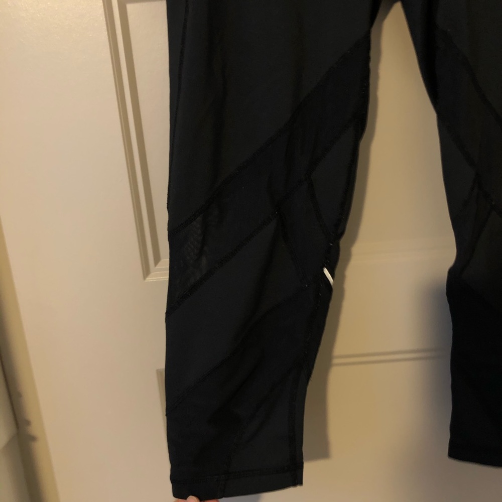 Cropped mesh Zella leggings